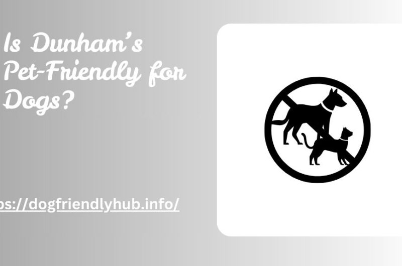 Is Dunham’s Pet-Friendly for Dogs